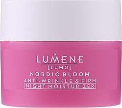 Facial Night Cream - Lumene Lumo Nordic Bloom Anti-wrinkle & Firm Night Moisturizer — photo N3