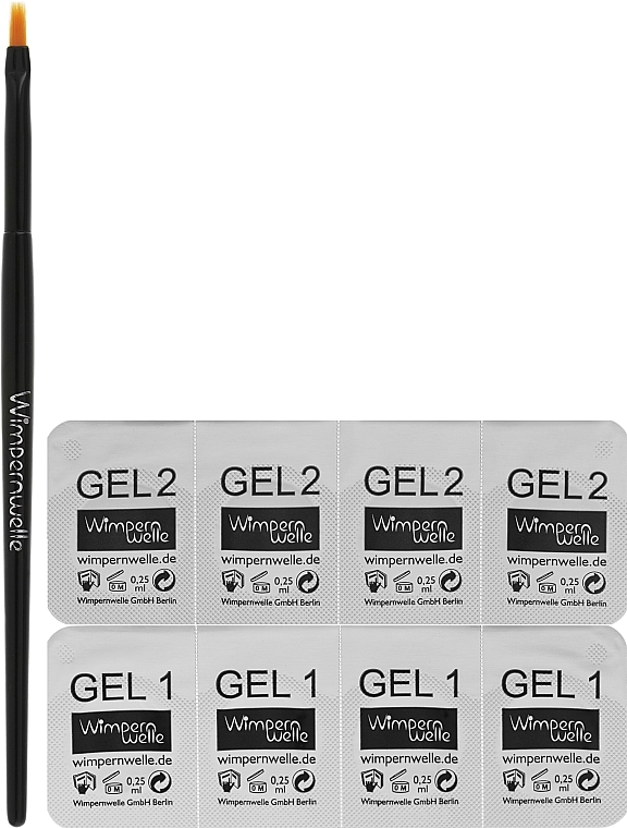 Pyramid Set of Lash Lamination Gels (24 procedures) - Wimpernwelle — photo N2