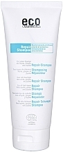 Repair Shampoo with Myrtle & Ginkgo Extracts & Jojoba Oil - Eco Cosmetics — photo N1
