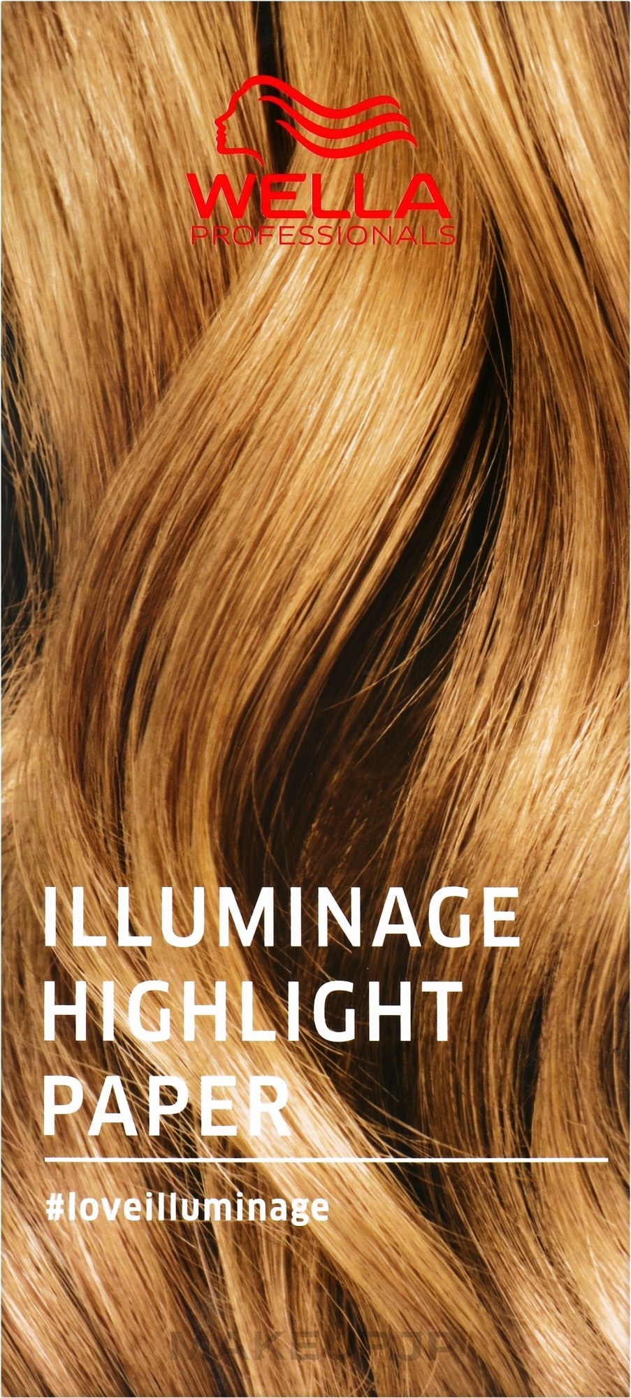 Hair Highlight Paper Sheet, 25 cm - Wella Professionals Illuminage Highlight Paper Sheet — photo 100 szt.