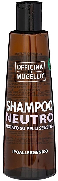 Hypoallergenic Shampoo - Officina Del Mugello Neutral Hair Shampoo — photo N1
