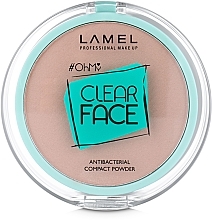 Compact Antibacterial Powder - LAMEL Make Up Clear Face Oh My Compact Powder — photo N3