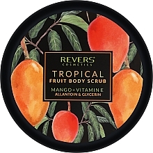 Fragrances, Perfumes, Cosmetics Coarse-Grained Body Scrub with Mango Extract - Revers Tropical Fruit Body Scrub