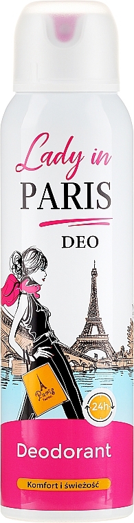 Deodorant - Lady In Paris Deodorant — photo N5