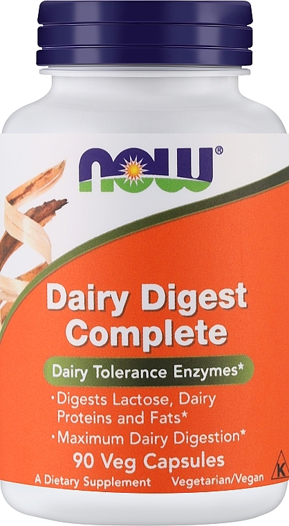 Dietary Supplement - Now Foods Dairy Digest Complete — photo N1
