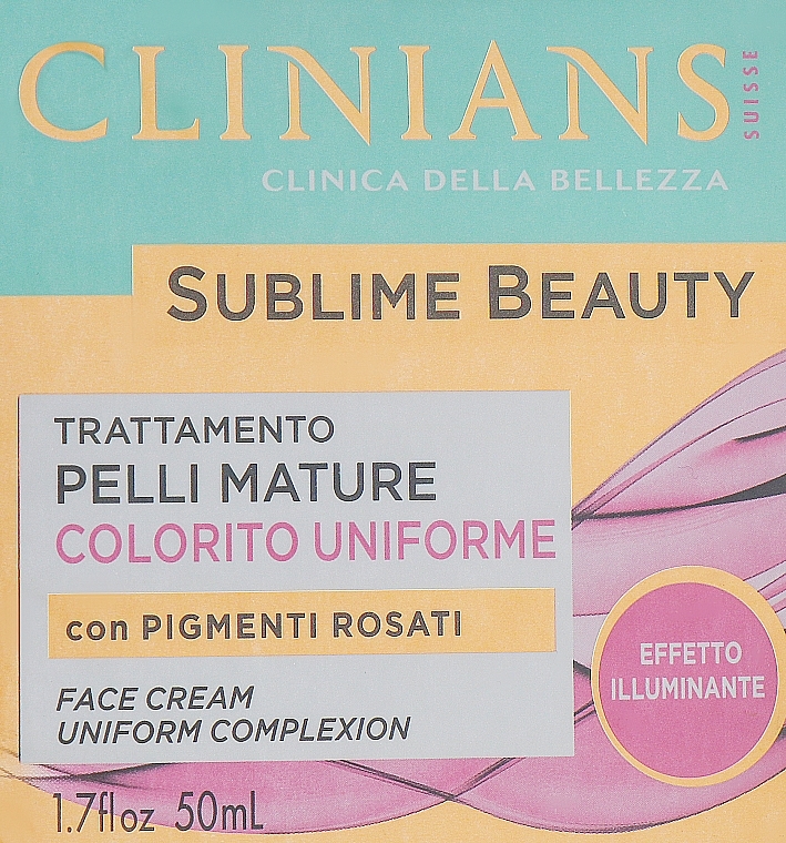 Rejuvenating Cream for Mature Skin with EterniSkin - Clinians Sublime Beauty Anti-Wrinkle Face Cream — photo N1