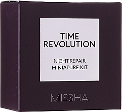 Fragrances, Perfumes, Cosmetics Set - Missha Time Revolution Night Repair (ser/10ml + cr/7ml)