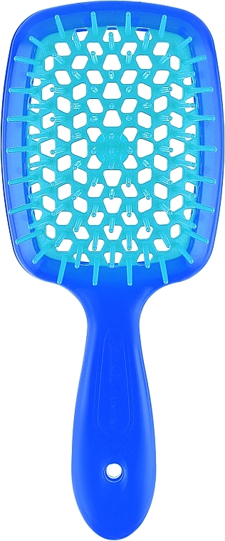 Hair Brush 86SP234 BTU, blue and blue - Janeke Small Superbrush — photo N1