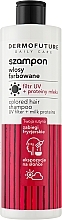 UV Filter & Milk Protein Shampoo for Colored Hair - Dermofuture Daily Care Colored Hair Shampoo — photo N1
