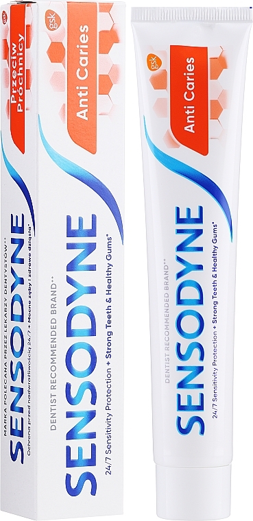 Toothpaste - Sensodyne Anti-Caries Care — photo N2