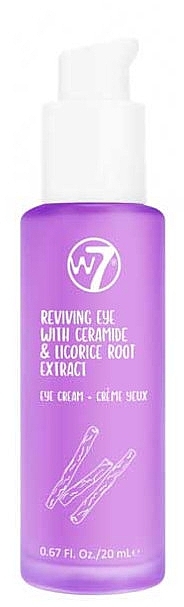 Ceramides & Licorice Eye Cream - W7 Reviving Eye — photo N2