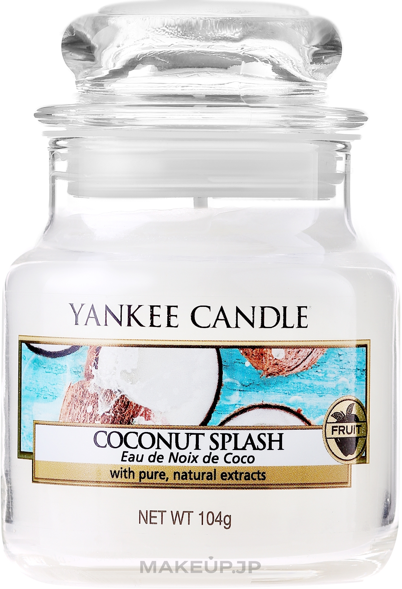 Scented Candle in Jar - Yankee Candle Coconut Splash — photo 104 g