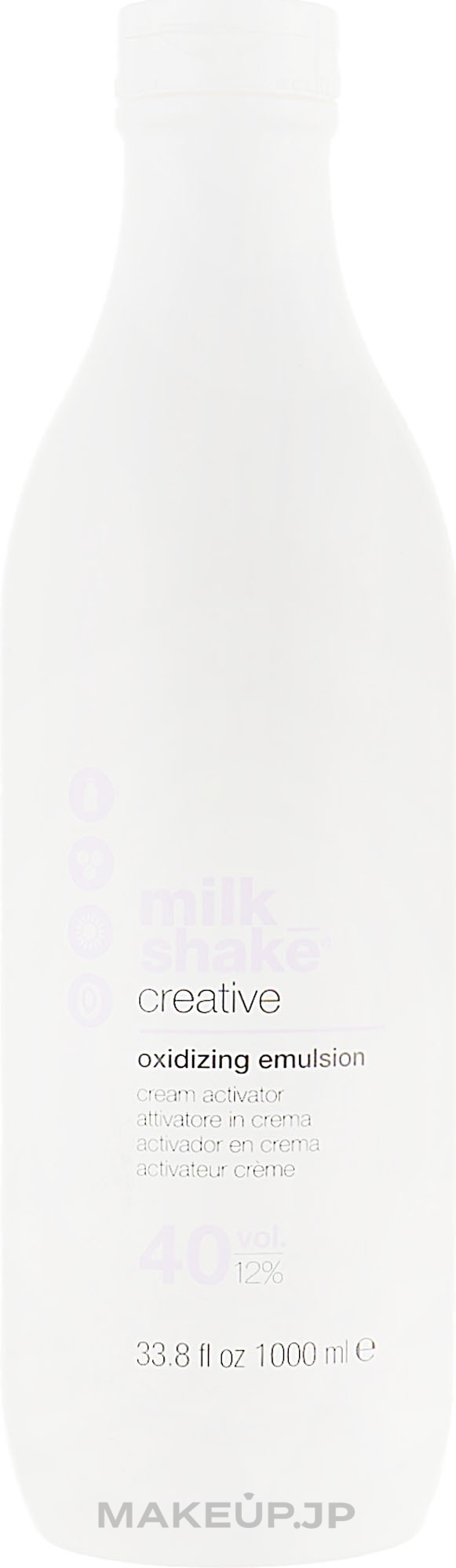 Oxidizing Emulsion 40/12% - Milk_Shake Creative Oxidizing Emulsion — photo 1000 ml