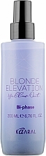 Biphase Leave-In Spray for Bleached Hair - Kaaral Blonde Elevation Yellow Out Bi-phase — photo N4