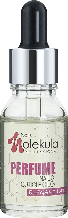 Perfumed Cuticle Oil "Elegant Late" - Nails Molekula Professional Perfume Nail Oil — photo N1