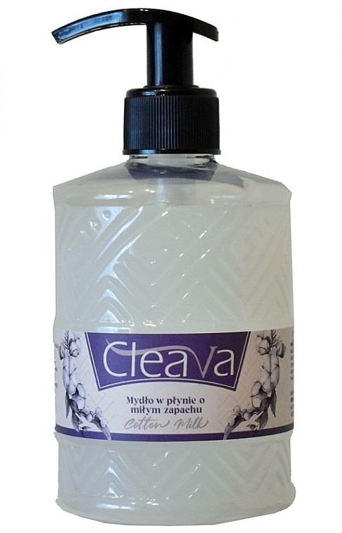 Cotton Milk Liquid Hand Soap - Cleava Soap Cotton Milk — photo N1