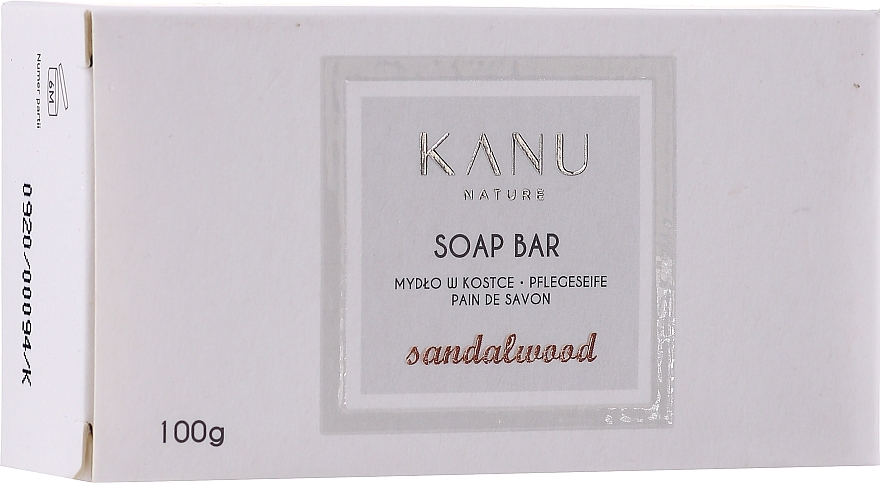 Hand & Body Soap Bar "Sandalwood" - Kanu Nature Soap Bar Sandalwood — photo N1