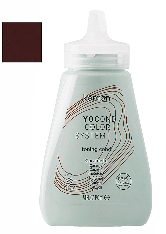 Caramel Color Conditioner - Kemon Yo Cond Color System — photo N2