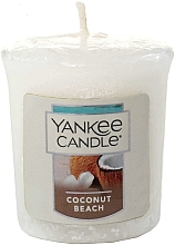 Scented Candle - Yankee Candle Votive Coconut Beach — photo N1