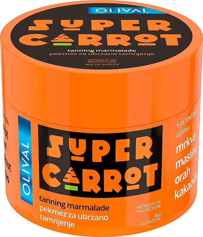 Carrot Jam for Rapid Tanning - Olival Super Carrot Accelerated Tanning Jam — photo N1