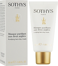Active Sebum-Regulating Cleansing Mask - Sothys Purifying Two-Clay Mask — photo N2