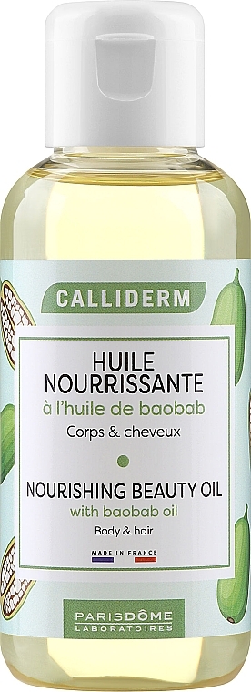 Body & Hair Oil - Calliderm Nourishing Beauty Oil With Baobab — photo N1