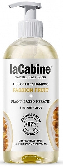 Dry Hair Smoothing Shampoo  - La Cabine Nature Hair Food Liss Of Life Shampoo  — photo N1