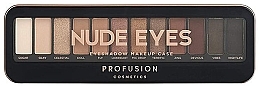 Fragrances, Perfumes, Cosmetics Eyeshadow Palette - Profusion Cosmetics Nude Eyes Eyeshadow Make Up Case