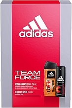 Fragrances, Perfumes, Cosmetics Adidas Team Force - Set (sh/gel/250ml + deo/spray/150ml)