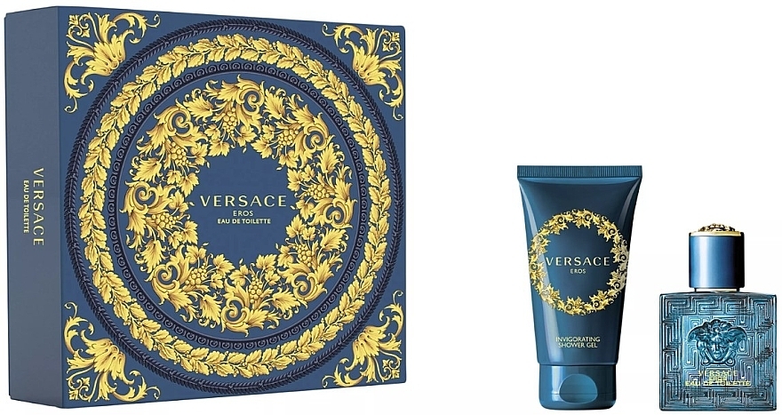 Versace Eros - Set (edt/30ml + sh/gel/50ml) — photo N1