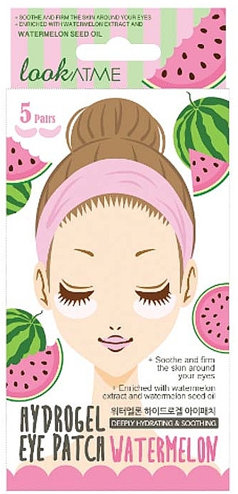 Watermelon Hydrogel Eye Patch - Look At Me Hydrogel Eye Patch Watermeloen — photo N1