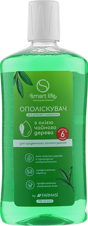 Tea Tree Oil Mouthwash - Farmasi Smart Life — photo N3