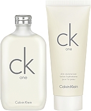 Fragrances, Perfumes, Cosmetics Calvin Klein CK One - Set (edt/200ml + b/lot/200ml)