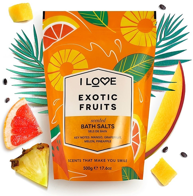 Exotic Fruits Bath Salt - I Love Exotic Fruits Bath Salt — photo N1