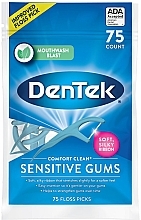 Fragrances, Perfumes, Cosmetics Toothpick Floss "Comfort Clean" - DenTek Comfort Clean