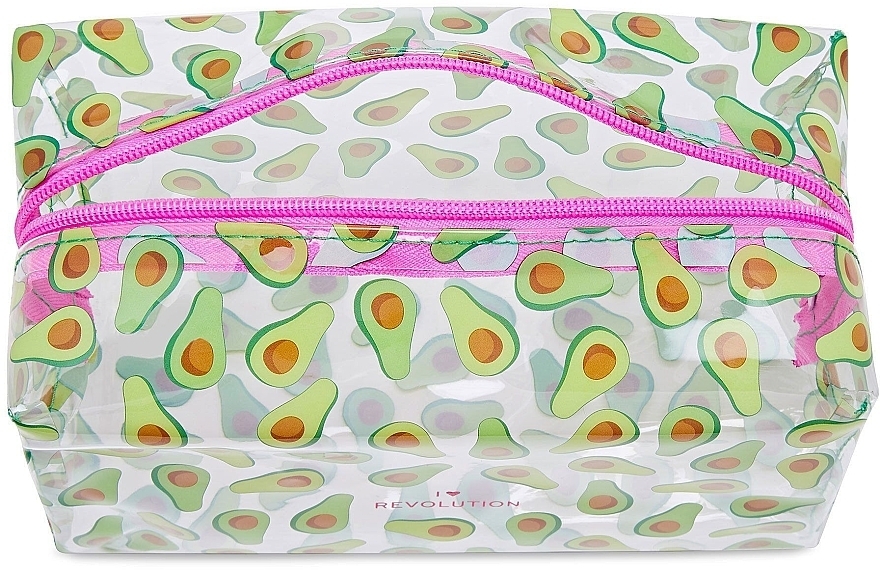 Avocado Makeup Bag - I Heart Revolution Cosmetic Bag Tasty Avocado — photo N3