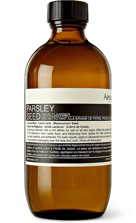 Parsley Seed Face Cleanser - Aesop Parsley Seed Facial Cleanser — photo N1