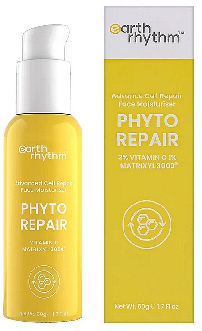 Vitamin C Cream - Earth Rhythm Phyto Repair Advanced Cell Repair 3% Vitamin C 1% Matrixyl 3000 — photo N1