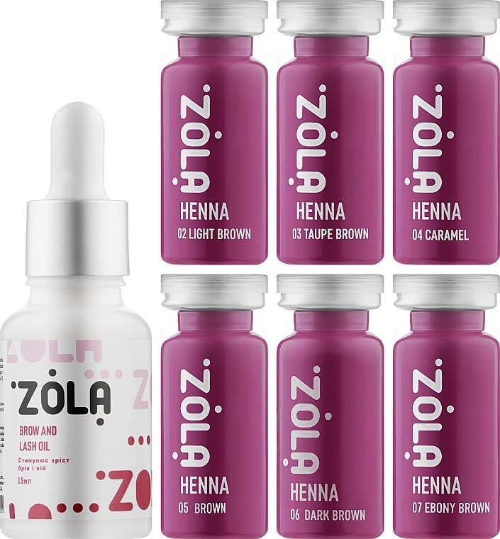 Set - Zola Henna Box — photo N12