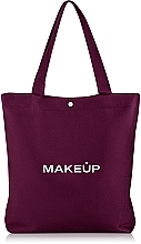 Fragrances, Perfumes, Cosmetics Marsala Shopping Bag "Easy Go" - MAKEUP