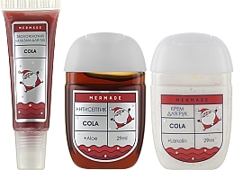 Fragrances, Perfumes, Cosmetics Gift Set - Mermade Cola (h/antiseptic/29ml + lips/balm/10g + h/cr/29ml)