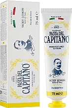 Fragrances, Perfumes, Cosmetics Sicily Lemon Toothpaste - Pasta Del Capitano Sicily Lemon Toothpaste