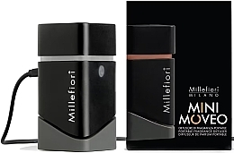 Fragrances, Perfumes, Cosmetics Mini Fragrance Diffuser - Millefiori Milano Mini Moveo Diffuser Black