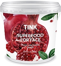 Anti-Aging Alginate Mask "Pomegranate & Hyaluronic Acid" - Tink SuperFood For Face Alginate Mask — photo N1