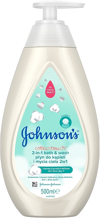 Bubble Bath & Wash - Johnson's Baby CottonTouch Bath & Wash — photo N1