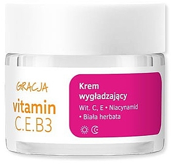 Smoothing Face Cream - Gracja Vitamin C.E.B3 Cream  — photo N1