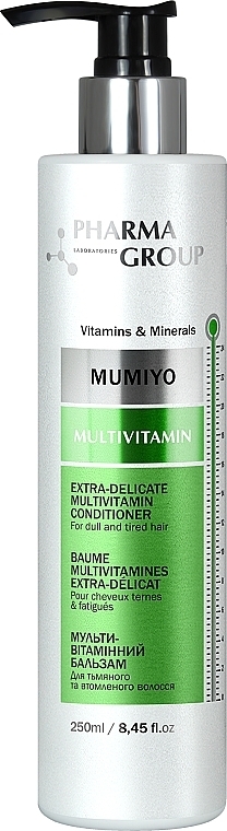 Multivitamin Conditioner - Pharma Group Laboratories Multivitamin + Moomiyo Conditioner — photo N1