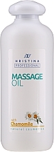 Fragrances, Perfumes, Cosmetics Chamomile Massage Oil - Hristina Professional Chamomile Massage Oil