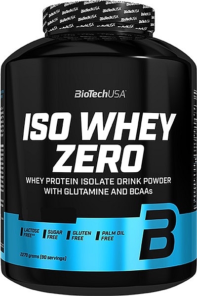 Black Biscuit Protein - BioTechUSA ISO Whey Zero Lactose Free Black Biscuit Protein — photo N3