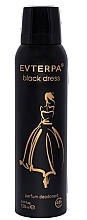 Deodorant - Evterpa Black Dress Parfum Deodorant — photo N1